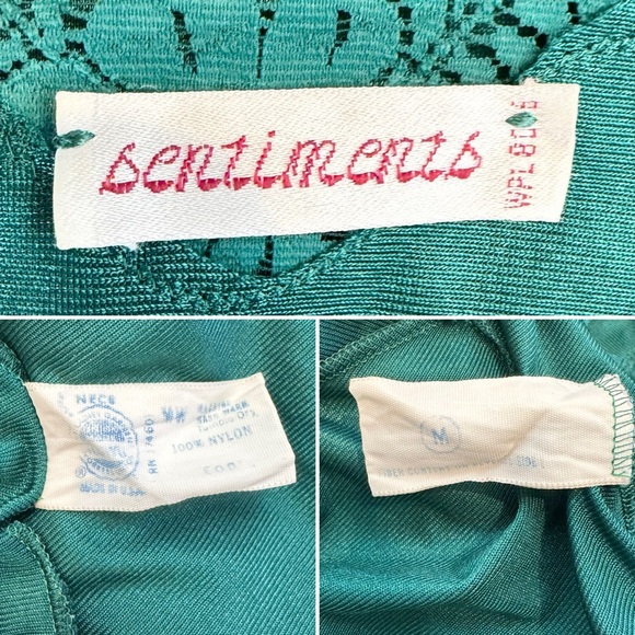 Vintage 60s/70s Nightgown and Robe Set - Picture 3 of 10